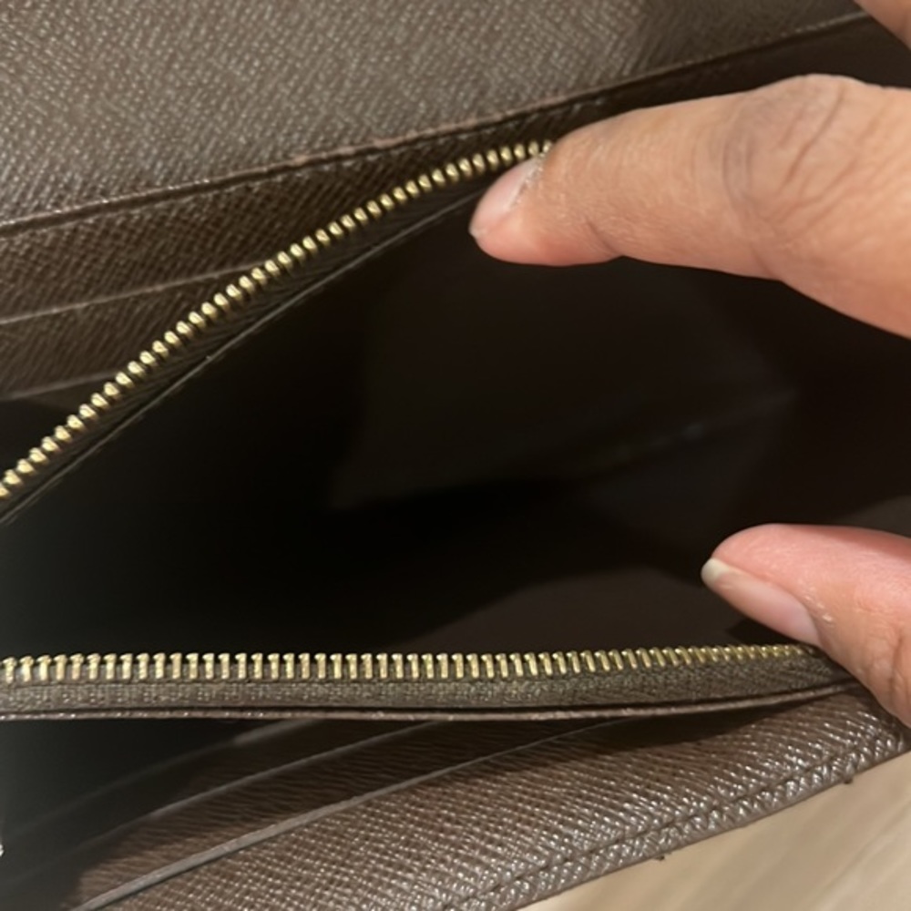 Louis Vuitton Damier Ebene vintage wallet‎ - Picture 7 of 11